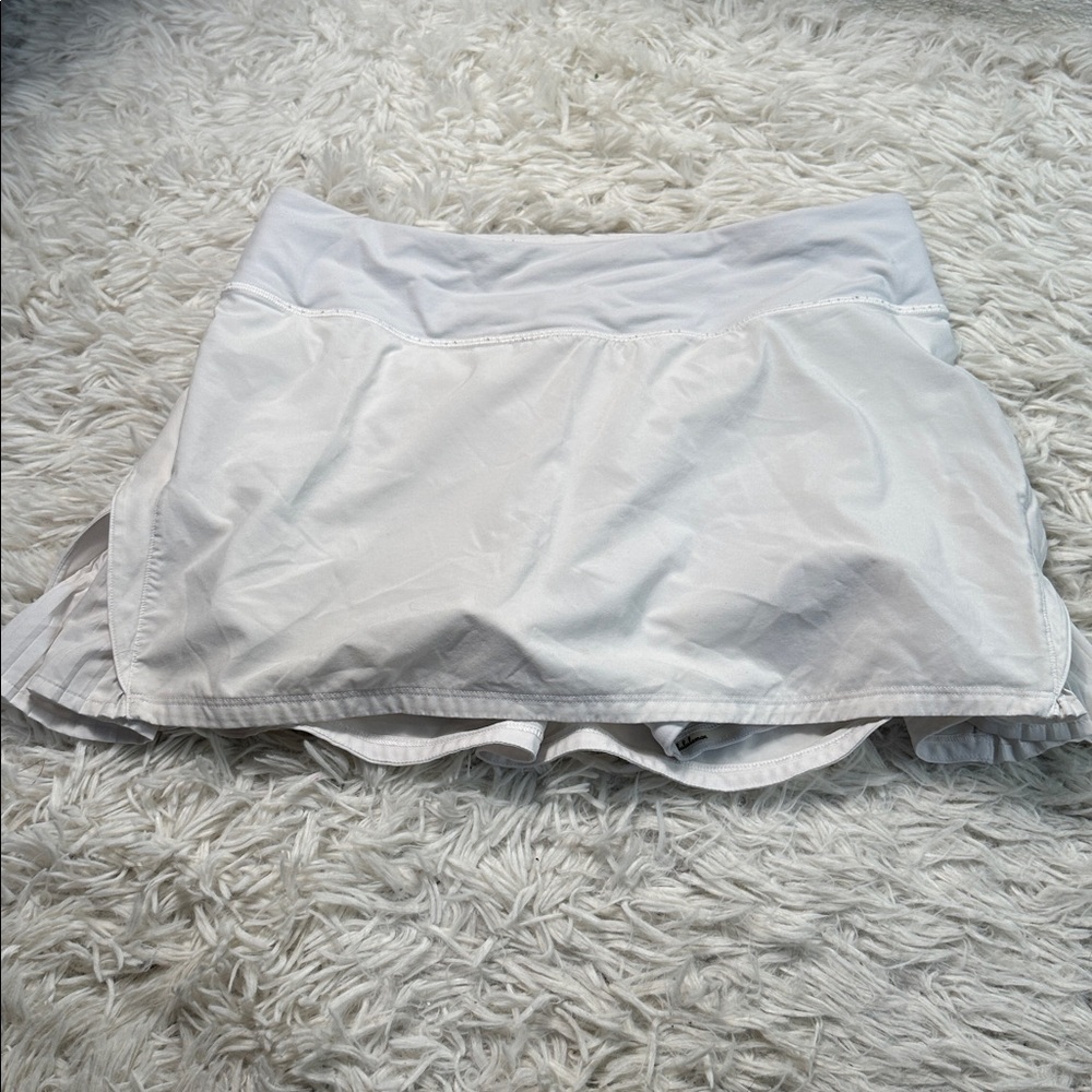 Lululemon Play Off The Pleats Skirt *13" White